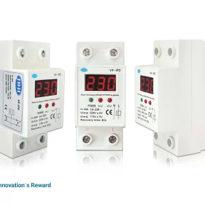 محافظ جریان برق - برند JBH مدل تک فاز ۶۳ آمپر با نمایشگر دیجیتال