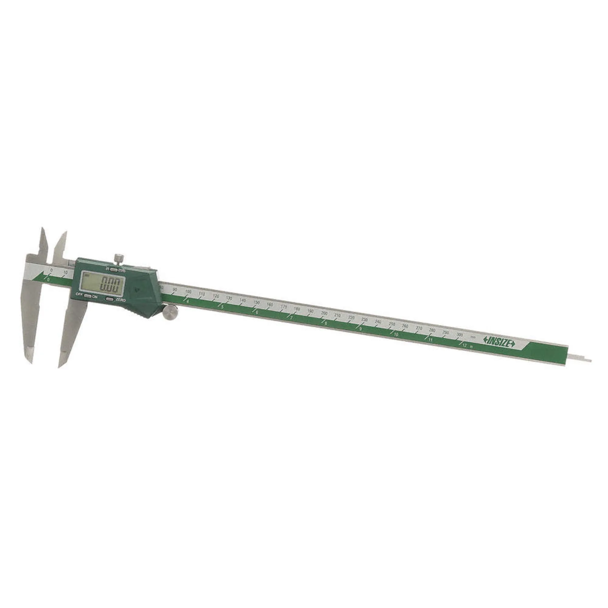 کولیس دیجیتال اینسایز مدل 300-1108 سایز ۳۰ سانتی با نمایشگر LCD و ساخت فولادی ضدزنگ