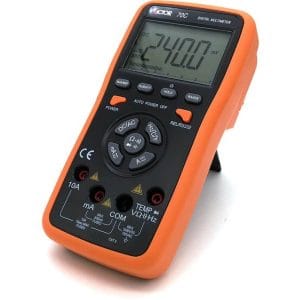 استفاده از مولتی متر ویکتور VC70C برای اندازه‌گیری ولتاژ
