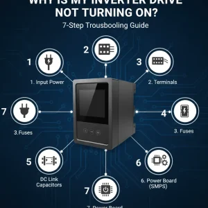 ۷ علت اصلی که چرا اینورتر درایو روشن نمیشود و راهنمای عیبیابی گام به گام