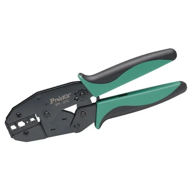 نمای نزدیک مکانیزم راچتی آچار پرس کانکتور پروسکیت 6PK-230PA