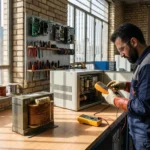 کارگاه تعمیر استابلایزر و ترانس در مشهد با تجهیزات تست تخصصی
