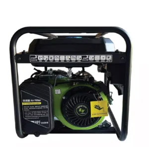 باک سوخت ۲۵ لیتری و چرخهای حمل ژنراتور ۵.۵ کیلوواتی لوتیان LT6500N-6
