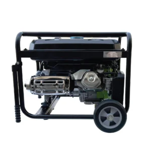 باک سوخت ۲۵ لیتری و چرخ‌های حمل ژنراتور ۶.۵ کیلوواتی لوتیان LT8000N-6