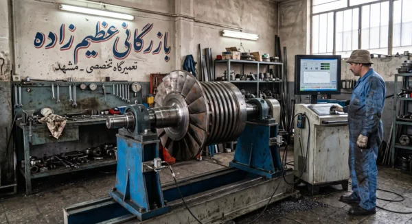 بالانس روتور موتور الکتریکی جهت رفع لرزش