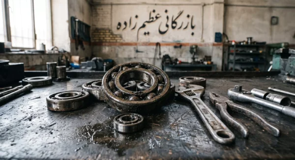 تعویض بلبرینگ موتور و جلوگیری از خرابی دینام صنعتی