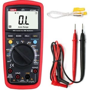 مولتی متر دیجیتال یونیتی مدل UT139C روی زمینه سفید